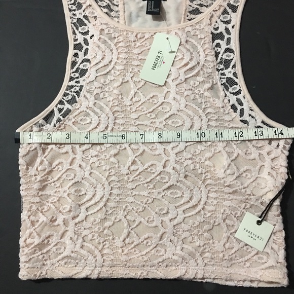 RACERBACK LACED TANK TOP - Picture 7 of 8